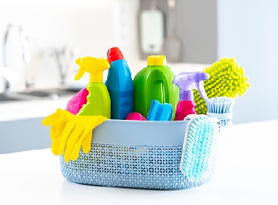 Cleaning supplies
